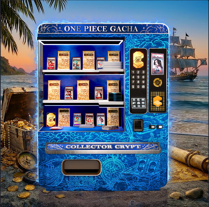 Collector Crypt One Piece Gacha machine